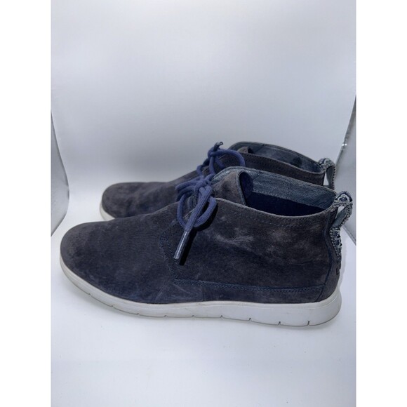 Ugg Australia Freamon chukka sneakers Mens Size 9 Blue Suede shoes 1007645 - Picture 3 of 10